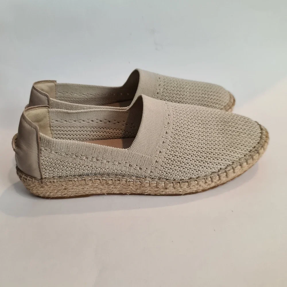 COLE HAAN Cloudfeel Stitchlite Espadrille Loafer Women's Size US‎ 9B Beige Shoes